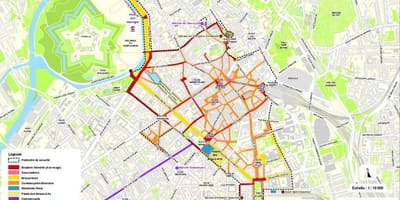 Kort af Lille braderie